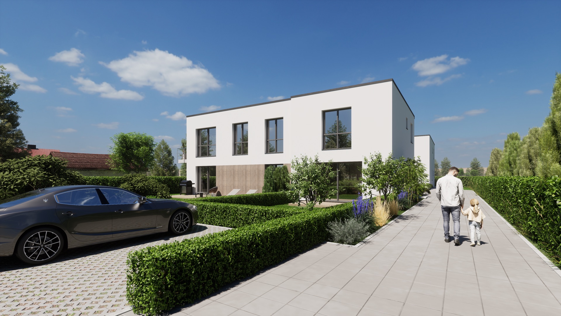 Exteriér - přední pohled