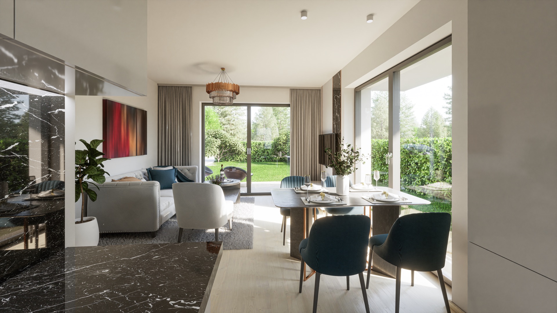 Interiér - obývací pokoj